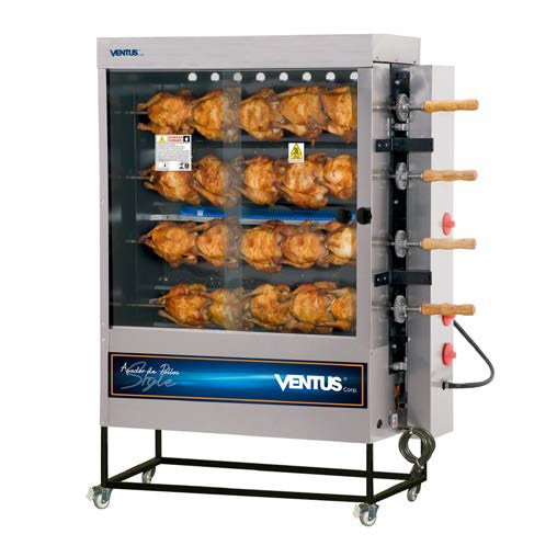 Asador De Pollos A Gas 4 Espadas Pr-623n